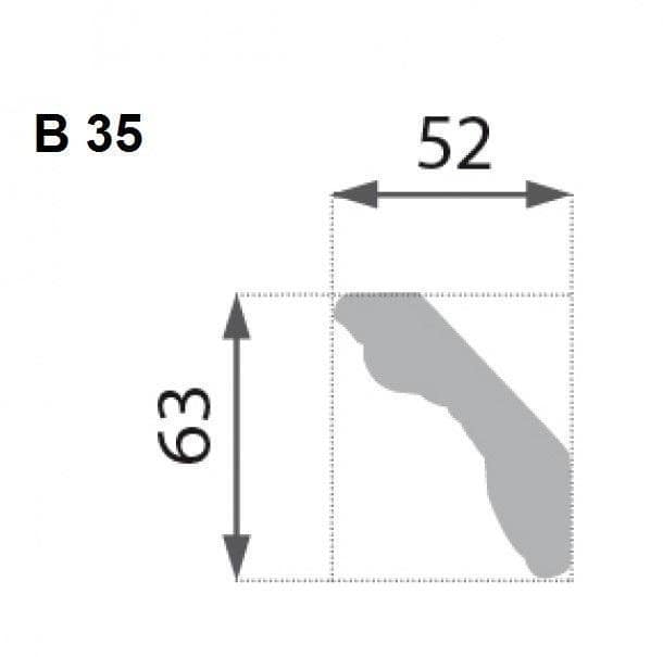 profil listwy b-35