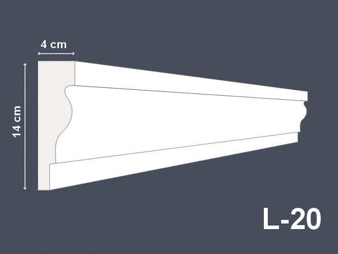 profil listwy l-20
