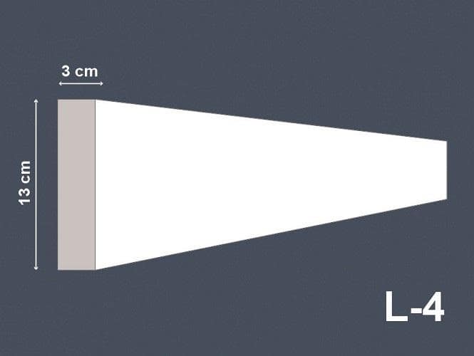 profil listwy l-4
